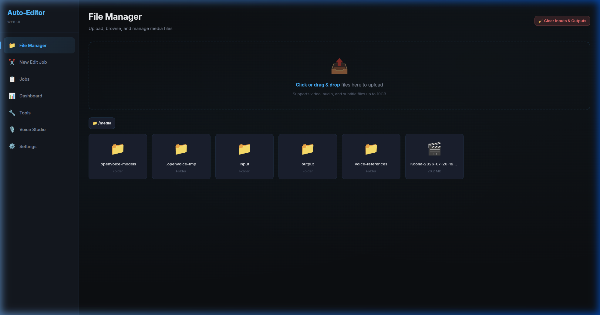 File Manager Preview